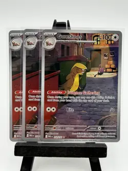 Gumshoos - 153/132 - Illustration Rare NM-Mint Pokemon ME01 - Mega Evolution - Image 3