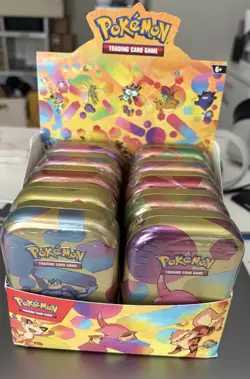Pokemon TCG Scarlet & Violet 151 Mini Tin Display - 10 Tins 820650863066 - Image 1