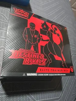 Pokemon TCG Destined Rivals ETB Elite Trainer Box Sealed - Image 1