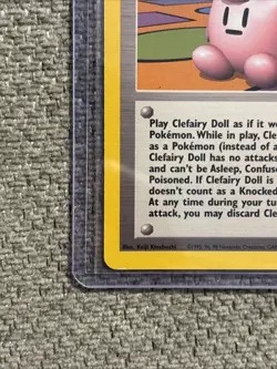 Pokemon TCG Clefairy Doll Base Set Trainer 70/102 Unlimited Rare - Image 5
