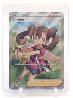 SHAUNA 2021 POKEMON SWORD & SHIELD FUSION STRIKE ULTRA RARE 263/264 Q2283 - Image 1