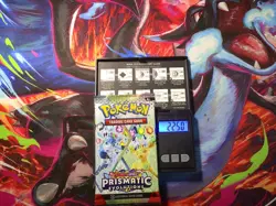 VERY HEAVY! GOD PACKUUU 22.50g Prismatic Evolutions Pokemon TCG Booster (SEALED) - Image 1