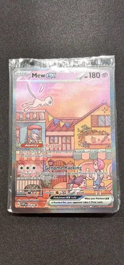 Mew ex SVP 053 Pokemon TCG Scarlet Violet 151 Black Star Promo Full Art | NM - Image 1