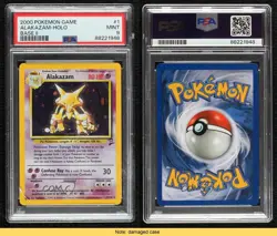 Alakazam Holo Pokemon Base Set 2 PSA 9 MINT 2000 READ - Image 3