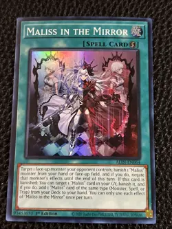 Maliss In The Mirror ALIN-EN064 Yugioh 1st (New) Super Rare - Image 1