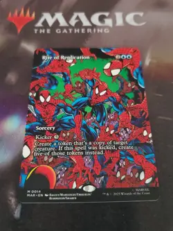 Mtg. Rite of Replication. Borderless. Marvel Universe Eternal-Legal. Pack Fresh - Image 1