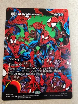 Rite of Replication (Borderless) Marvel Universe Eternal-Legal Regular - Mtg - Image 1