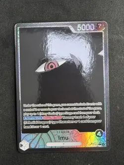 One Piece CCG TCG Imu Alternate Art Leader OP13 Carrying On His Will - Image 1