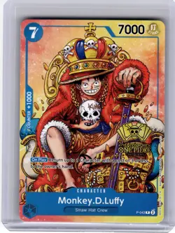 2024 One Piece-Monkey.D.Luffy #P-043 Convention Promo-Promo Non-Foil - Image 1