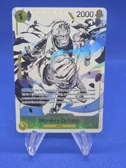 One Piece Ultra Deck Three Brothers Monkey D Garp ST13-013 Parallel Alt Art NM - Image 1