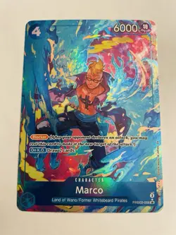 Marco - One Piece (Alternate Art) PRB02-008 Premium Booster The Best Vol. 2 Foil - Image 1