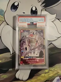 PSA MINT 10 One Piece TCG Gum-Gum Jet Pistol ST01-015 - Image 1