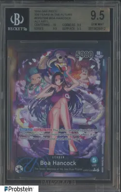 2024 One Piece 500 Years in the Future Alternate Art #038 Boa Hancock BGS 9.5 - Image 1