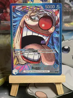 Buggy Alt Art Leader OP09-042 M PF OPTCG One Piece Emperors In The New World - Image 1