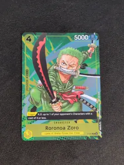 One Piece TCG - Roronoa Zoro - P-042 Event Pack vol.3 Promo Foil Eng - Image 1