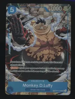 One Piece TCG Carrying On His Will OP11-058 Monkey.D.Luffy TR Foil #2 - Image 1