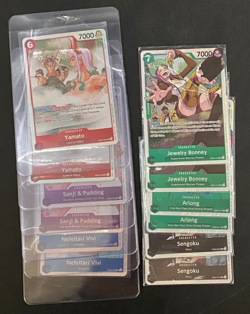 Lot of (12) One Piece TCG Assorted EB-02 SR LOT - Image 1