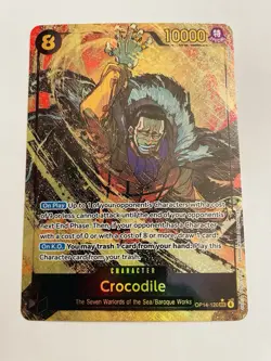 Crocodile - One Piece OP14-120 (Alternate Art) - The Azure Sea's Seven (NM) TCG - Image 1