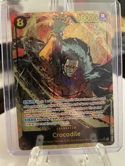 Crocodile - One Piece OP14-120 (Alternate Art) - The Azure Sea's Seven (NM) TCG - Image 3