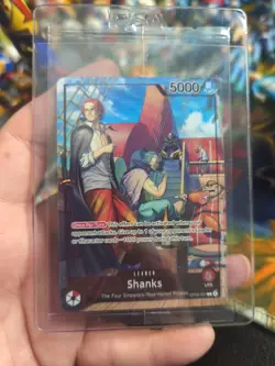 Sealed Shanks (2025 PSA Magazine Promo) OP09-001 One Piece Promotion Cards Foil - Image 1