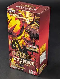 One Piece TCG The Best Vol.2 Premium Booster Box PRB-02 Japanese Sealed - Image 1