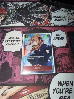 Sanji SR Alt Art OP10-005 One Piece Card Game English Near Mint - Image 1