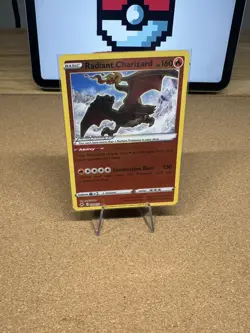 Radiant Charizard 020/159 - Crown Zenith Radiant Rare Pokemon TCG - NM - Image 1