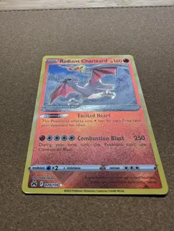 Radiant Charizard 020/159 - Crown Zenith Radiant Rare Pokemon TCG - NM - Image 3