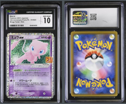 CGC GEM MINT 10 Mew ex 014/025 2021 25th Anniversary S8a-P - Image 1