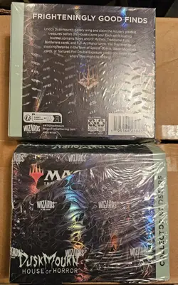 MTG Duskmourn: House of Horror Collector Booster Box - Factory Sealed - Image 1