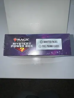 Magic The Gathering MTG Mystery Power Box Sealed 5 Booster Packs 2 Foil Promo - Image 3
