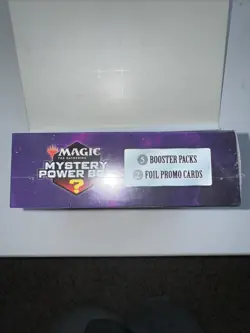 Magic The Gathering MTG Mystery Power Box Sealed 5 Booster Packs 2 Foil Promo - Image 5
