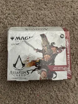Magic The Gathering Assassin’s Creed Collectors Booster Box Sealed - Image 1