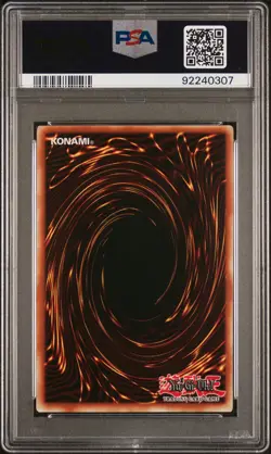 Necroface GLAS-EN090 1st Edition Secret Rare NA Yu-gi-oh PSA 9 *307 - Image 2