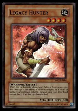 LEGACY HUNTER DR2-EN180 SUPER RARE DARK REVELATION VOLUME 2 YU-GI-OH - Image 1