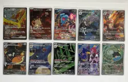 Pokemon Cards Bulk Lot Japanese Glory Of Team Rocket Art Rare SV10 - Image 1