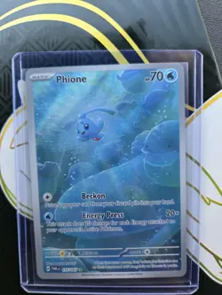 Phione 175/167 Illustration Rare Twilight Masquerade NM Pokemon Card - Image 1