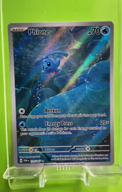 Phione - 175/167 - Illustration Rare - Twilight Masquerade - Pokemon Card - Image 1