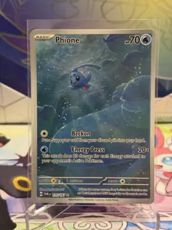 Phione - 175/167 - Illustration Rare - Twilight Masquerade - Pokemon Card - Image 1