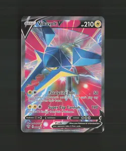 Vikavolt V 180/189 Darkness Ablaze Full Art Ultra Rare Holo Pokemon Card NM - Image 1