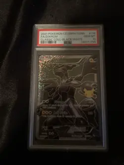 2021 Celebration Zekrom 114/114 Full Art Pokemon Card PSA 10 Gem Mint Full Art - Image 1