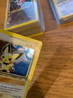 1st Edition Pichu (12/111) Holo Neo Genesis Set Pokemon Card! FREE P&P! - Image 4