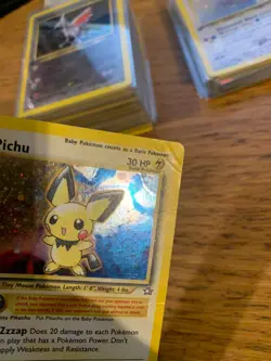1st Edition Pichu (12/111) Holo Neo Genesis Set Pokemon Card! FREE P&P! - Image 5