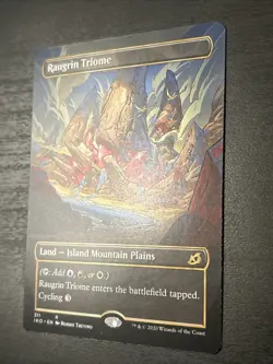 Magic The Gathering Ikoria IKO 2020 #311 Raugrin Triome FULL-ART SHOWCASE NM x1 - Image 2