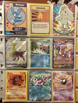 Vintage Pokemon Card Collection - No Binder Lot 5 Pages - Holo - Modern LP/NM - Image 1