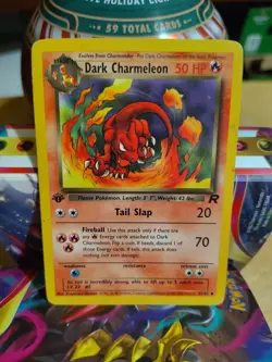 Pokemon Card - Dark Charmeleon Team Rocket 32/82 Uncommon 1st Edition - Image 1
