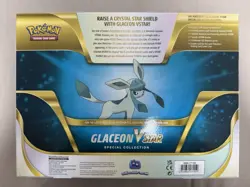 Pokemon Glaceon VSTAR Special Collection Box Promo Oversized Card Booster - Image 2
