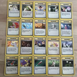 Pokemon Vtg Lot 20 Cards 1998 Here Comes Team Rocket! 71/82 Rare Cards Trainer - Image 1