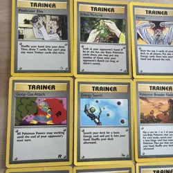 Pokemon Vtg Lot 20 Cards 1998 Here Comes Team Rocket! 71/82 Rare Cards Trainer - Image 2