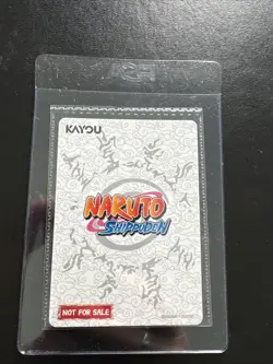 PSA Magazine Kayou Exclusive Naruto Uzumaki Promo Card Sealed Mint + magazine - Image 2